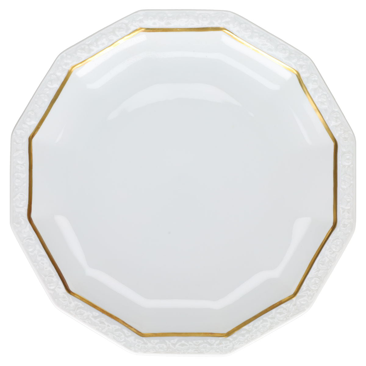 Kuchenplatte Rosenthal Maria Goldband 4 mm handgemalt