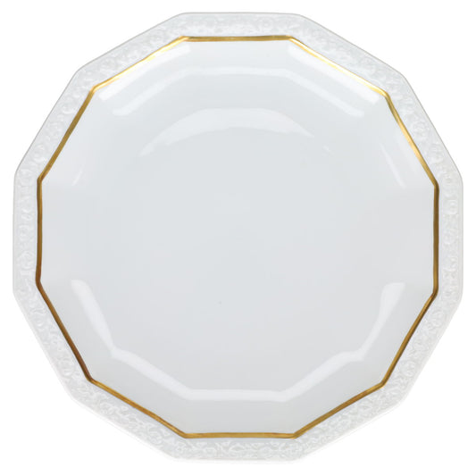 Kuchenplatte Rosenthal Maria Goldband 4 mm handgemalt