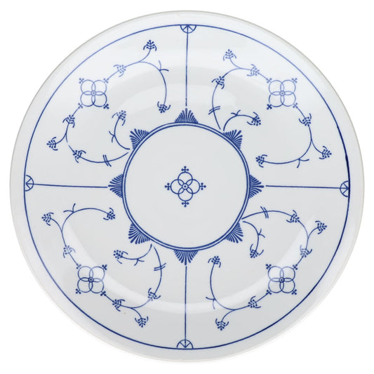 Kuchenplatte rund Jaeger & Co. Indisch blau Strohblume