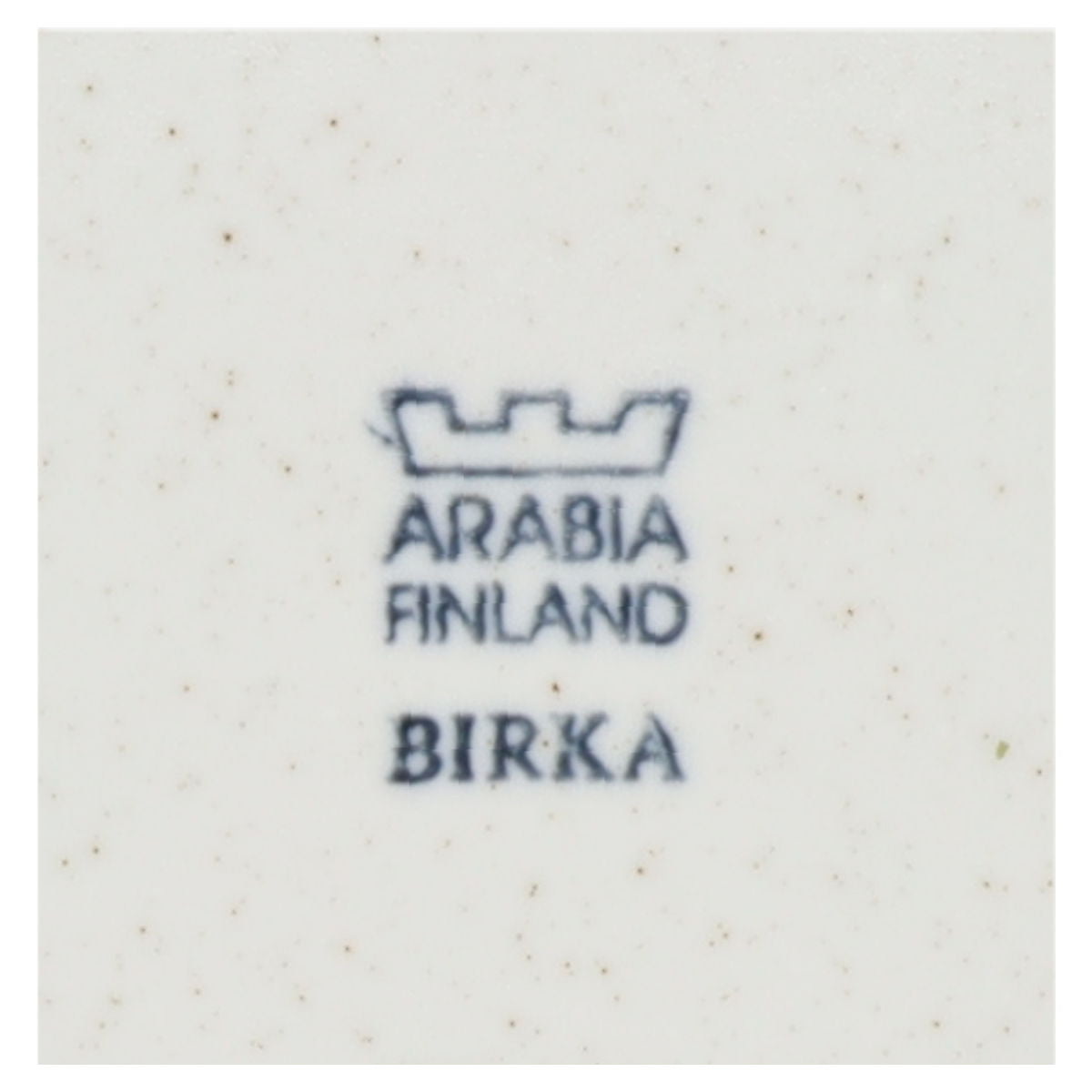 Kuchenteller  Arabia Finnland Birka