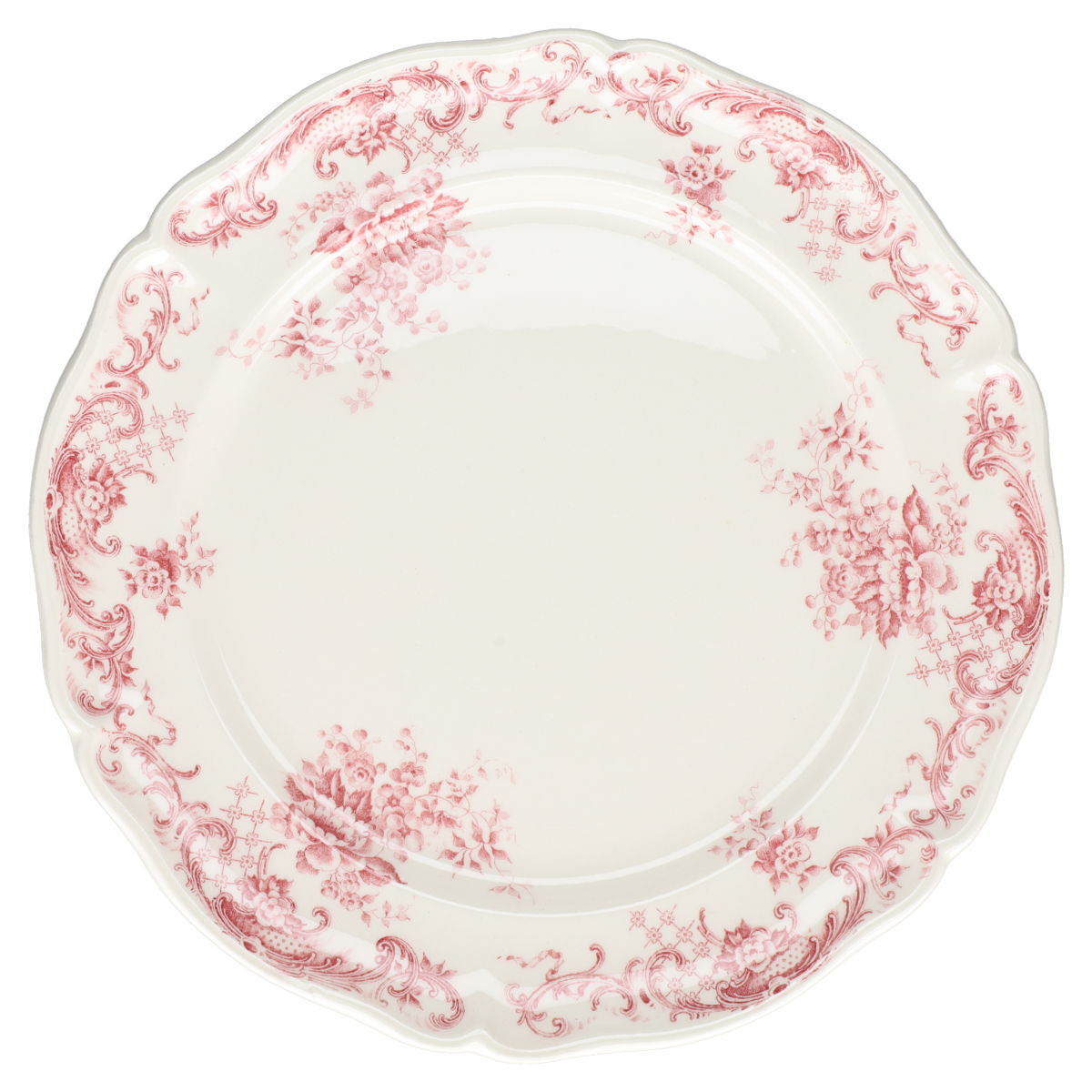 Kuchenteller altes Modell Typ 3 Villeroy & Boch Valeria rot