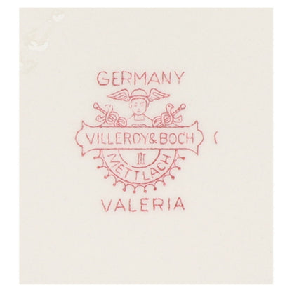 Kuchenteller altes Modell Typ 3 Villeroy & Boch Valeria rot