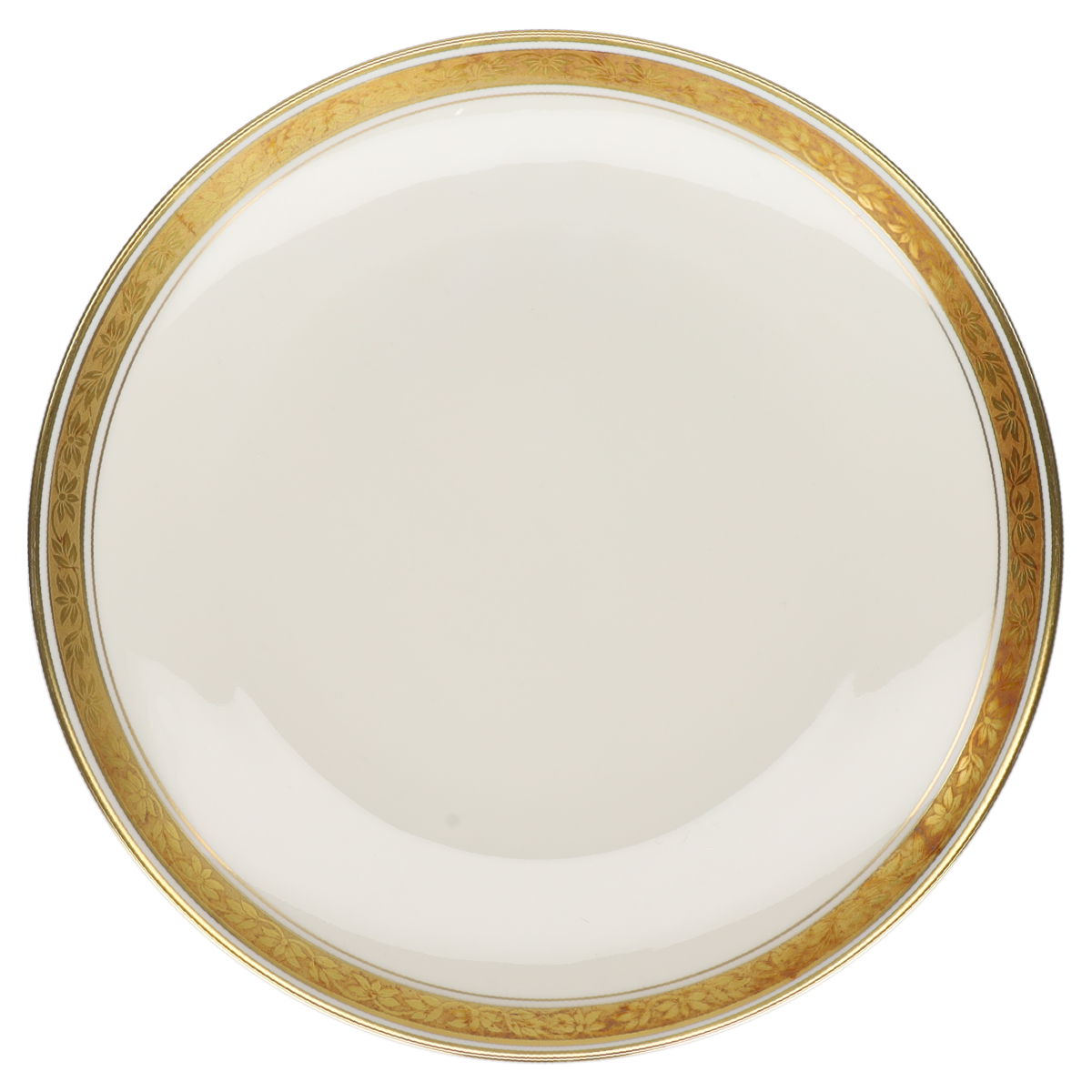 Kuchenteller Fürstenberg Fürstin 654 Golddekorrand 01604