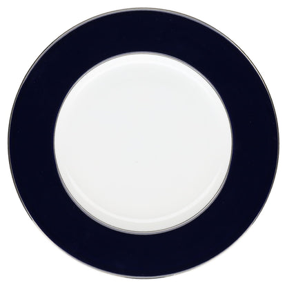Kuchenteller groß/Frühstücksteller midnight blue 21,5 cm Dibbern Platin Line