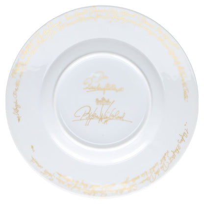 Kuchenteller groß Frühstücksteller Rosenthal Zauberflöte weiß