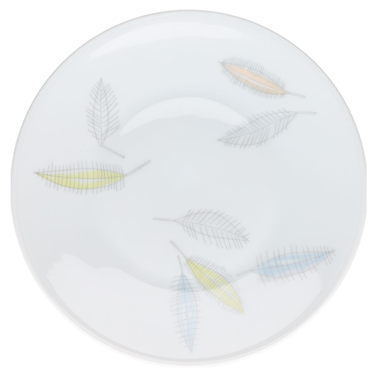 Kuchenteller klein  Rosenthal Form 2000 Bunte Blätter
