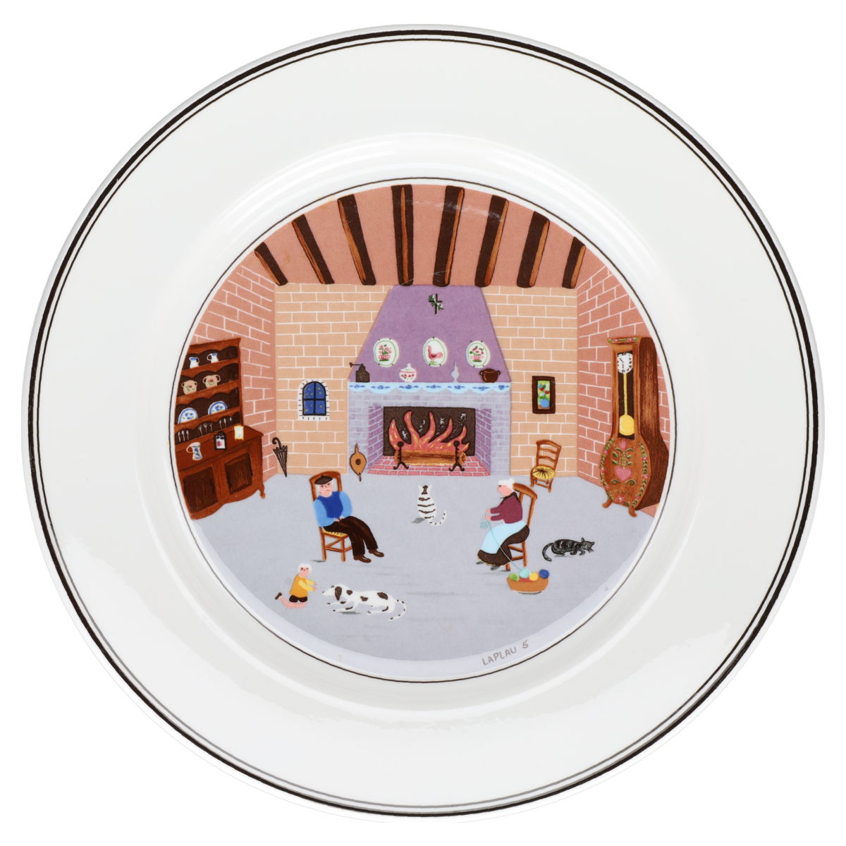 Kuchenteller Lapplau 5 Kamin Villeroy & Boch Naif