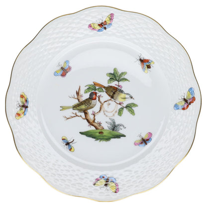 Kuchenteller Modell 517 Motiv J Herend Ungarn Form Osier Rothschild