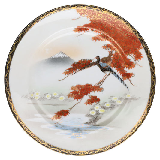 Kuchenteller Teeservice Japan/China Vögel im Baum