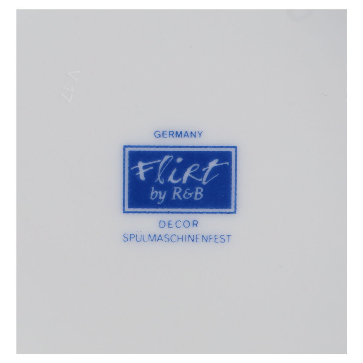 Milchkännchen  Flirt by R&B Blätterranke Grün Blau