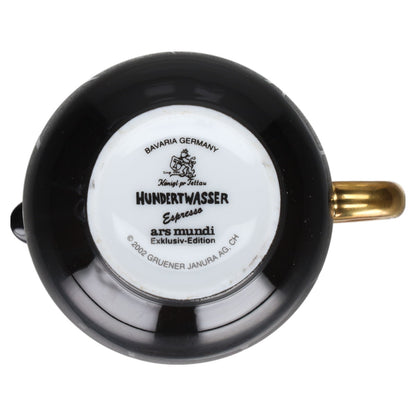 Milchkännchen  Königl. pr. Tettau ars mundi Hundertwasser