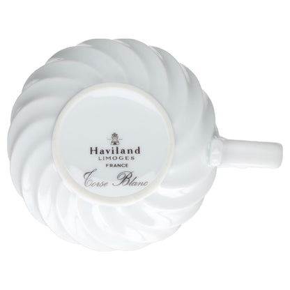 Milchkännchen groß Haviland Limoges Torse Blanc Weiß