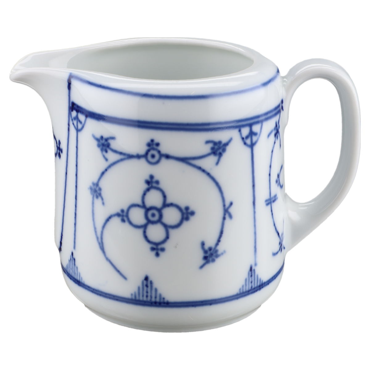 Milchkännchen H 7,5 cm Bareuther Indisch Blau