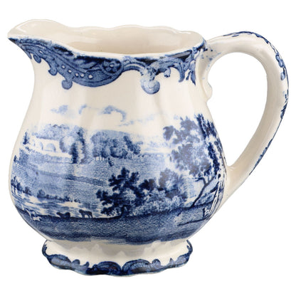 Milchkännchen hohe Form Royal Worcester Avon Scenes Palissy