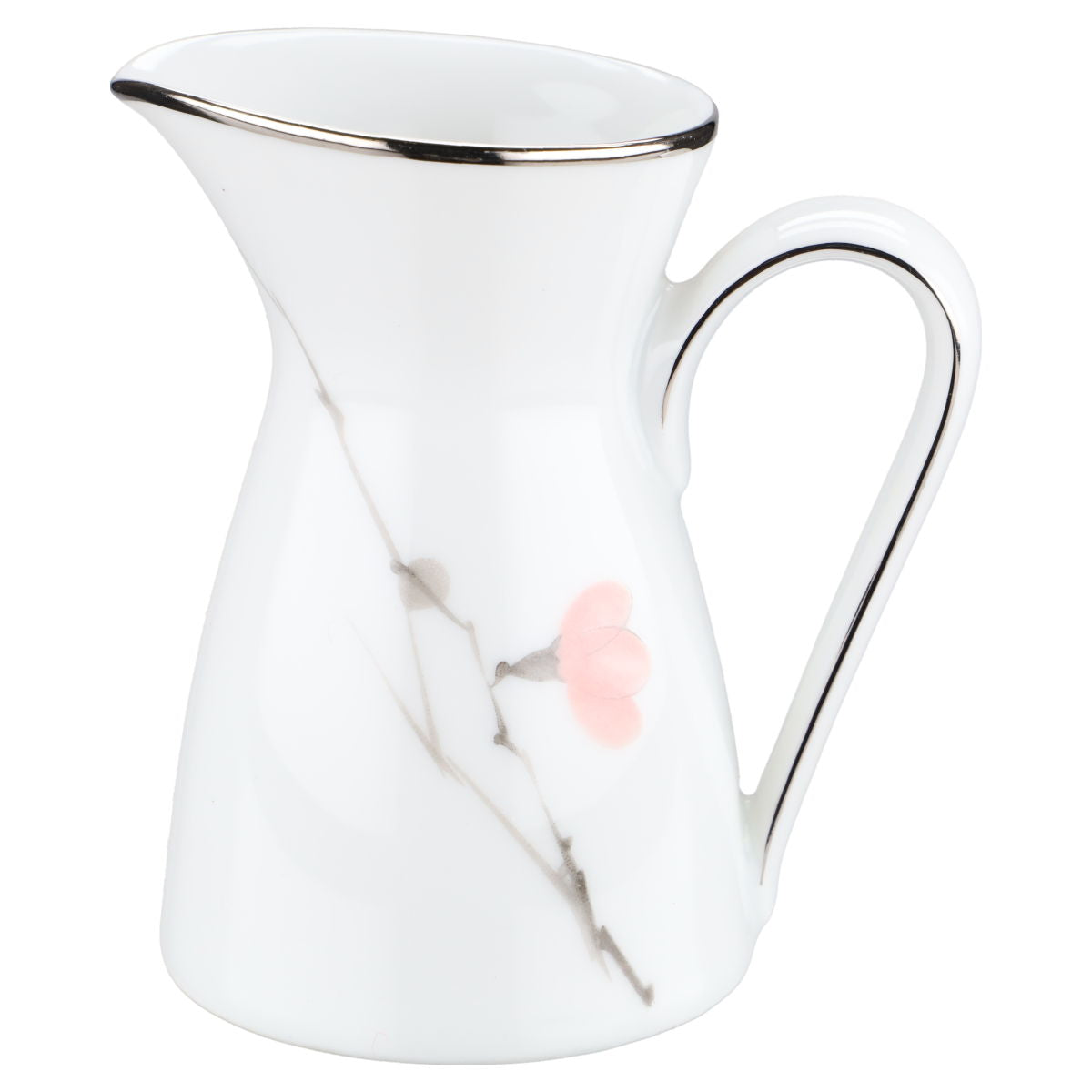 Milchkännchen klein Rosenthal Form 2000 Jap. Blütenzweig m.Platinrand