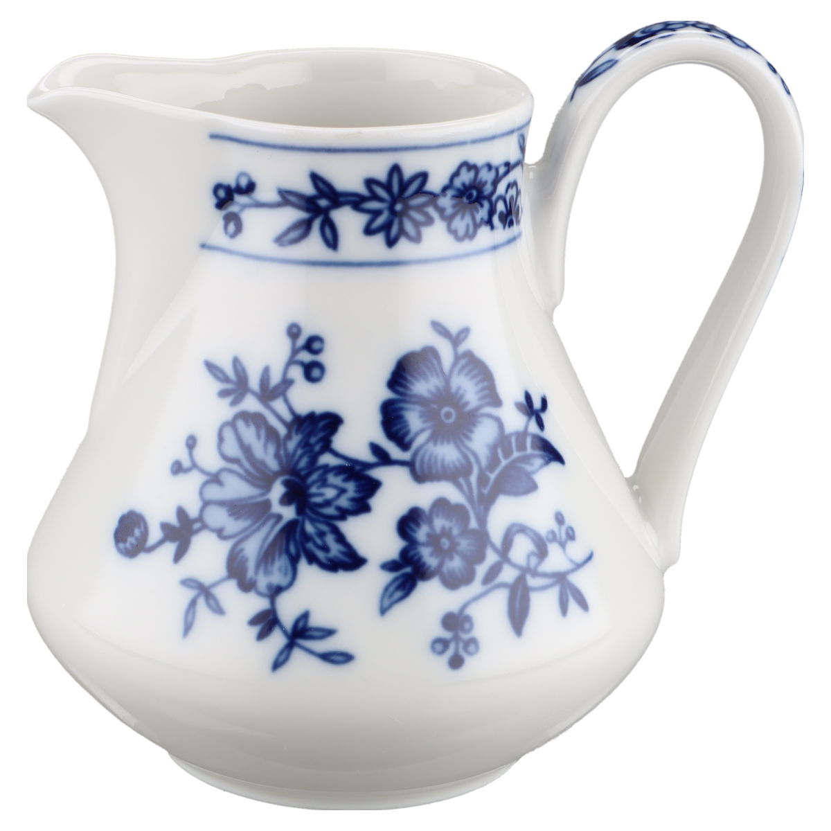 Milchkännchen Krautheim Kobalt floral Zwiebelmuster