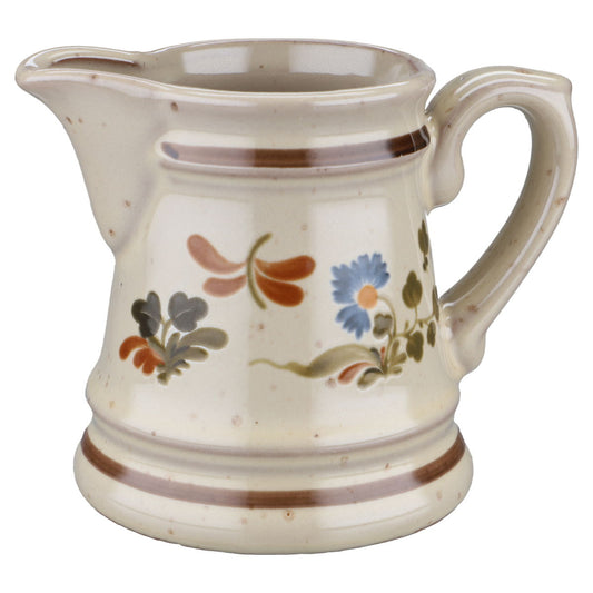 Milchkännchen Pfalzkeramik florales Blumenmuster