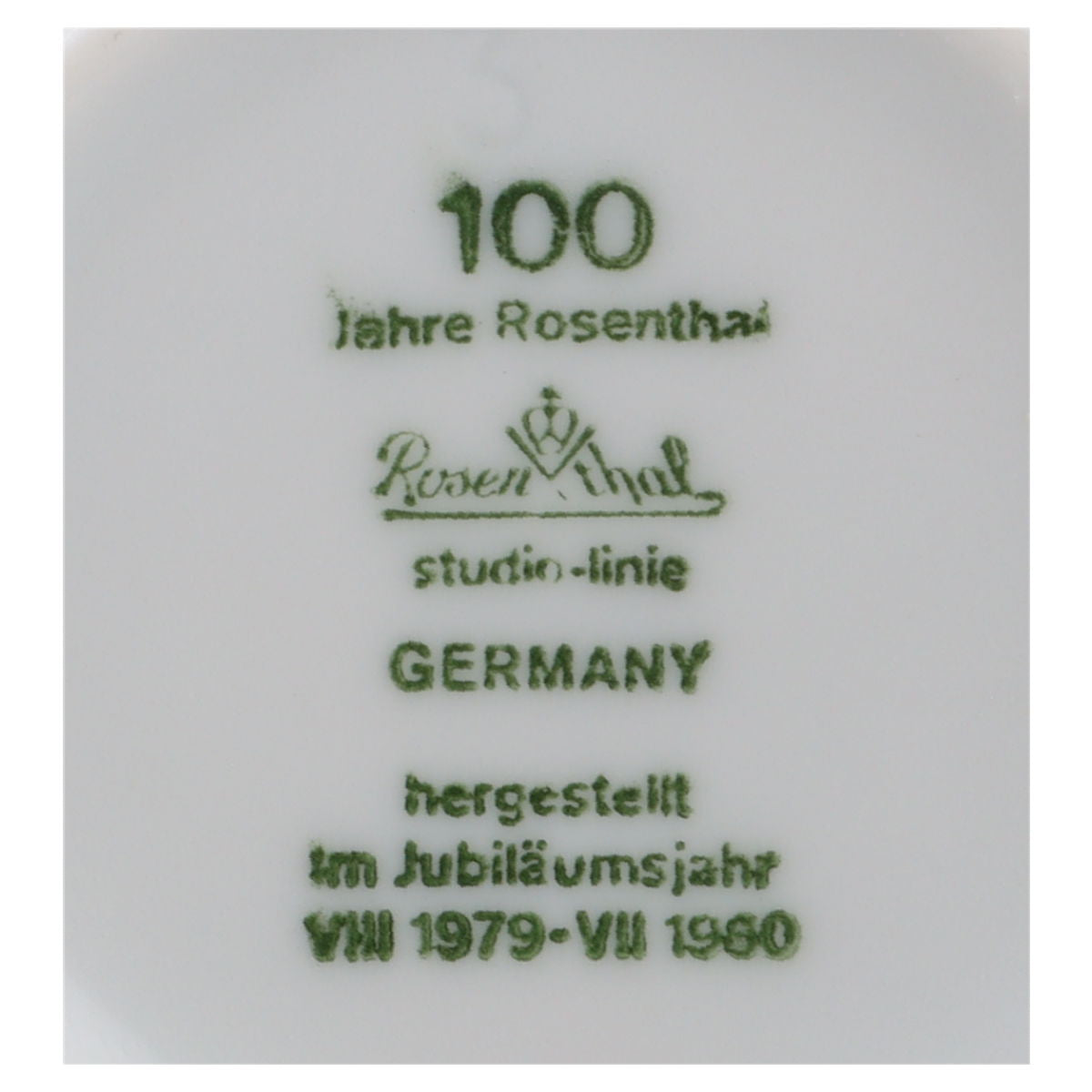 Milchkännchen Rosenthal Berlin weiß
