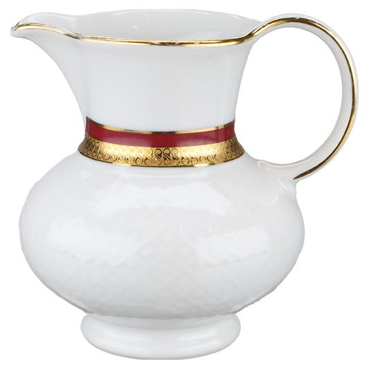 Milchkännchen Seltmann Weiden Annabell Rotrand Goldbordüre 31730