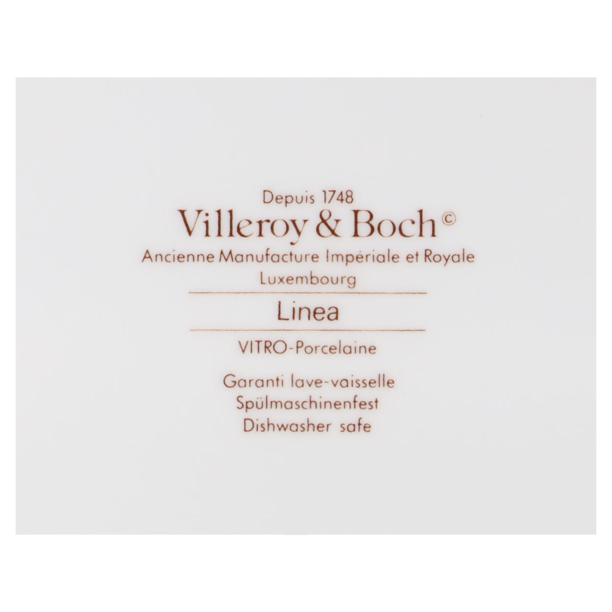 Milchkännchen Villeroy & Boch Linea
