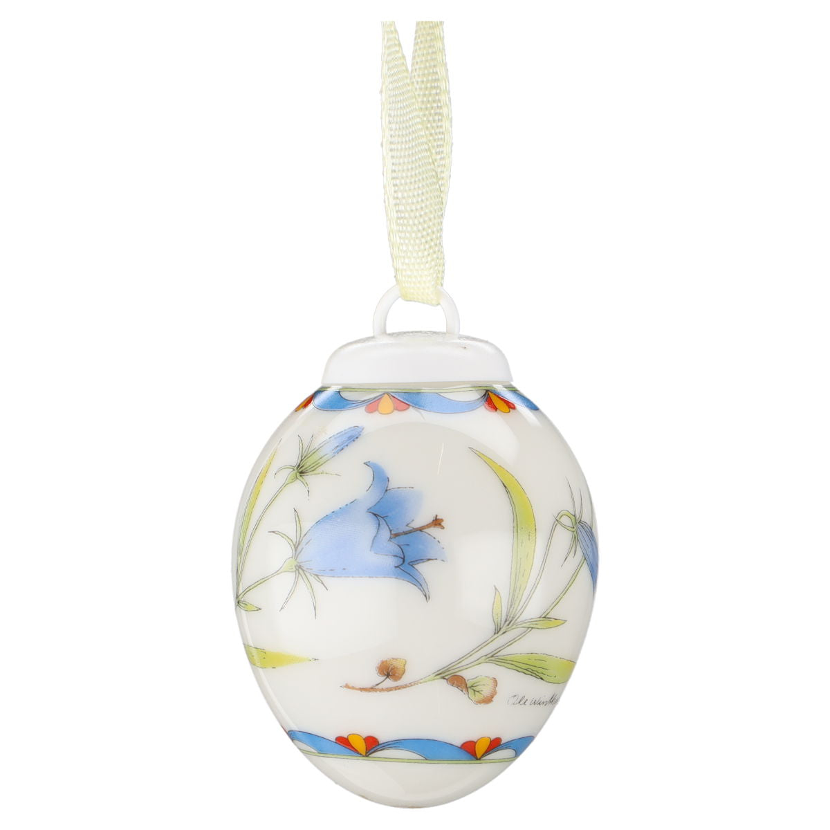 Mini-Ei Glockenblume Campanula Hutschenreuther Osterartikel / Frühlingsartikel Ostereier aus Porzellan ohne OVP