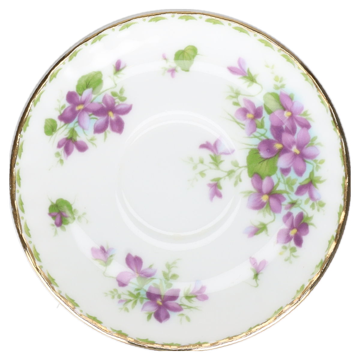 Miniaturtasse mit Untertasse - February Royal Albert Flower of The Month