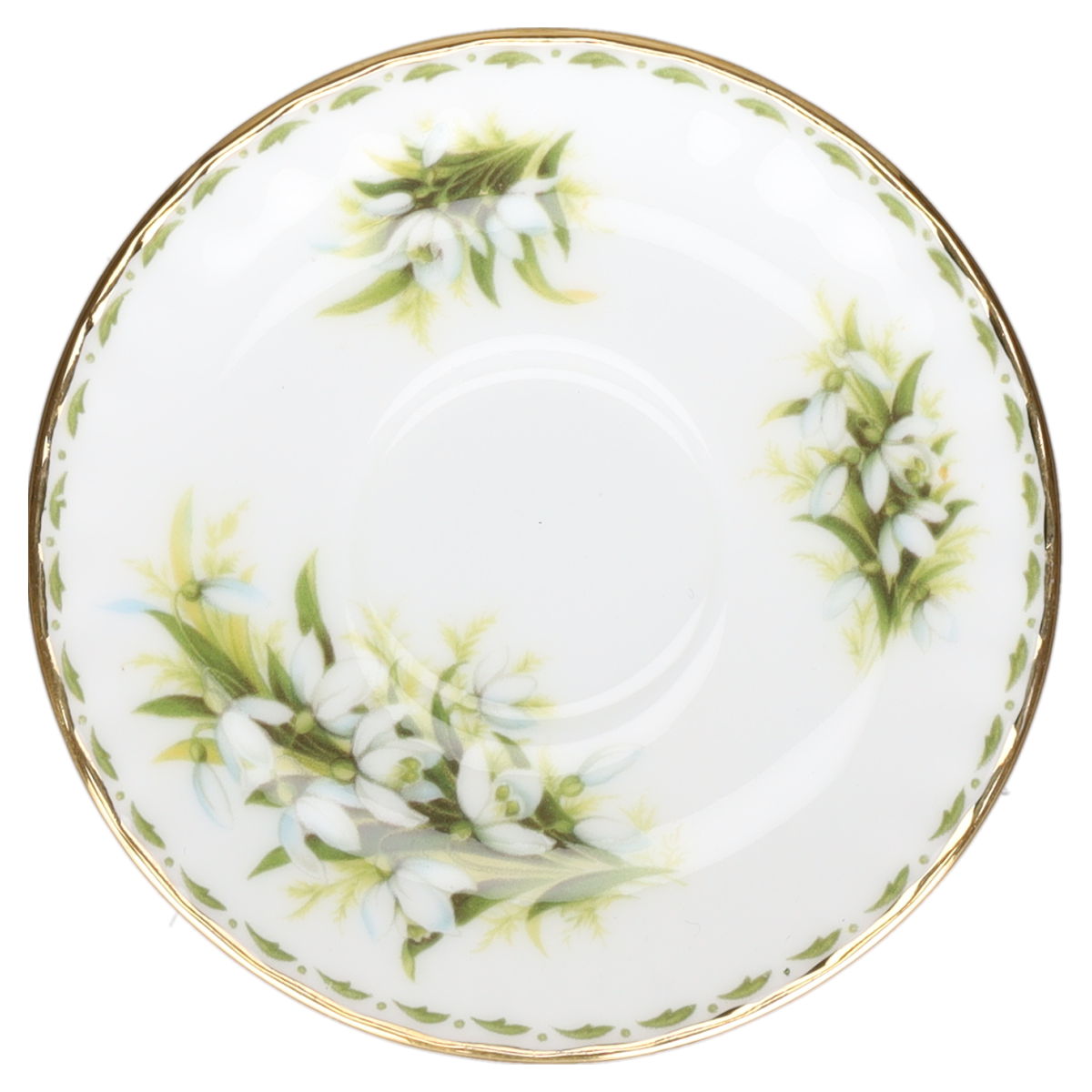 Miniaturtasse mit Untertasse - January Royal Albert Flower of The Month