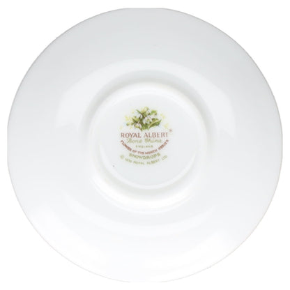 Miniaturtasse mit Untertasse - January Royal Albert Flower of The Month