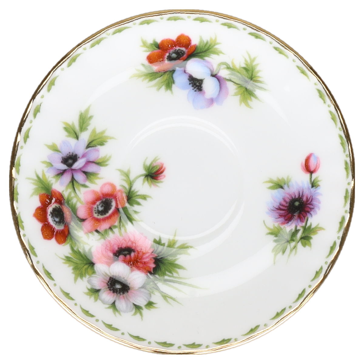 Miniaturtasse mit Untertasse - March Royal Albert Flower of The Month