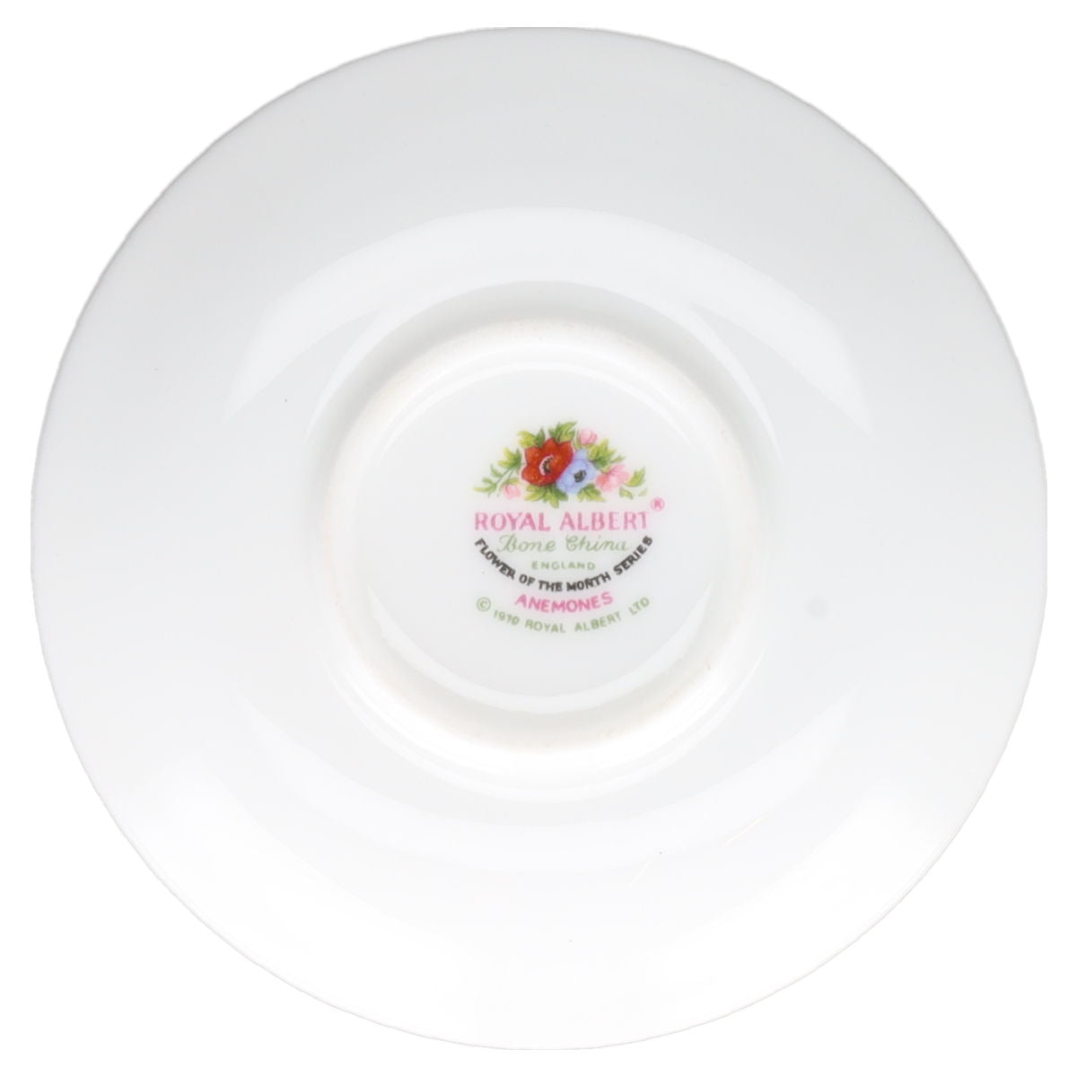Miniaturtasse mit Untertasse - March Royal Albert Flower of The Month