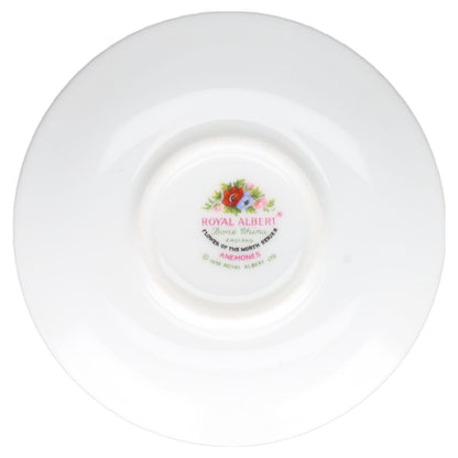 Miniaturtasse mit Untertasse - March Royal Albert Flower of The Month