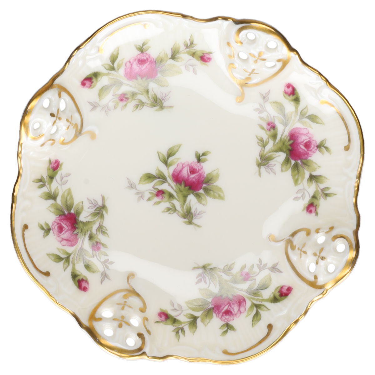 Minischälchen mit Durchbruch Moliere Rosenthal Molière Moosrose 2984