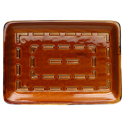 mittelgroße Auflaufform Saint Clement Provencal Cognac