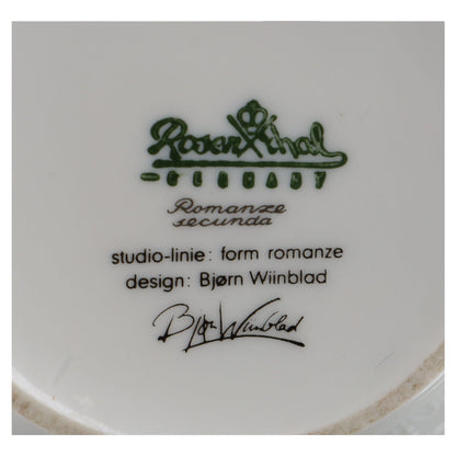 Mokkakanne Rosenthal Romanze Secunda blau