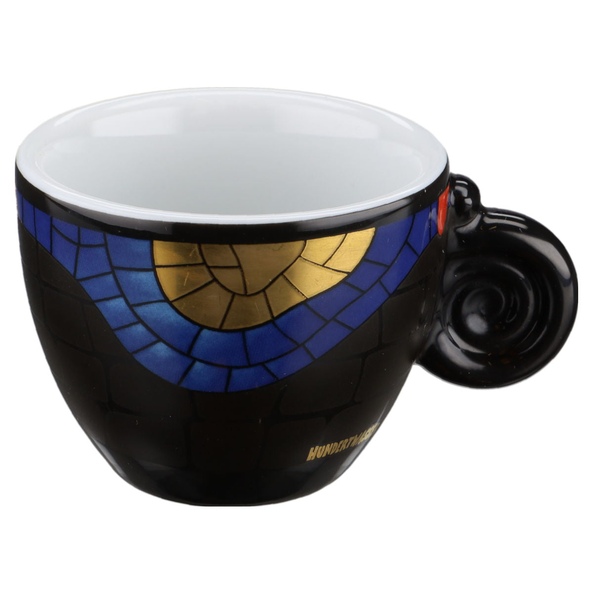 Mokkatasse Espressotasse "Zungenbärte" Königl. pr. Tettau ars mundi Hundertwasser