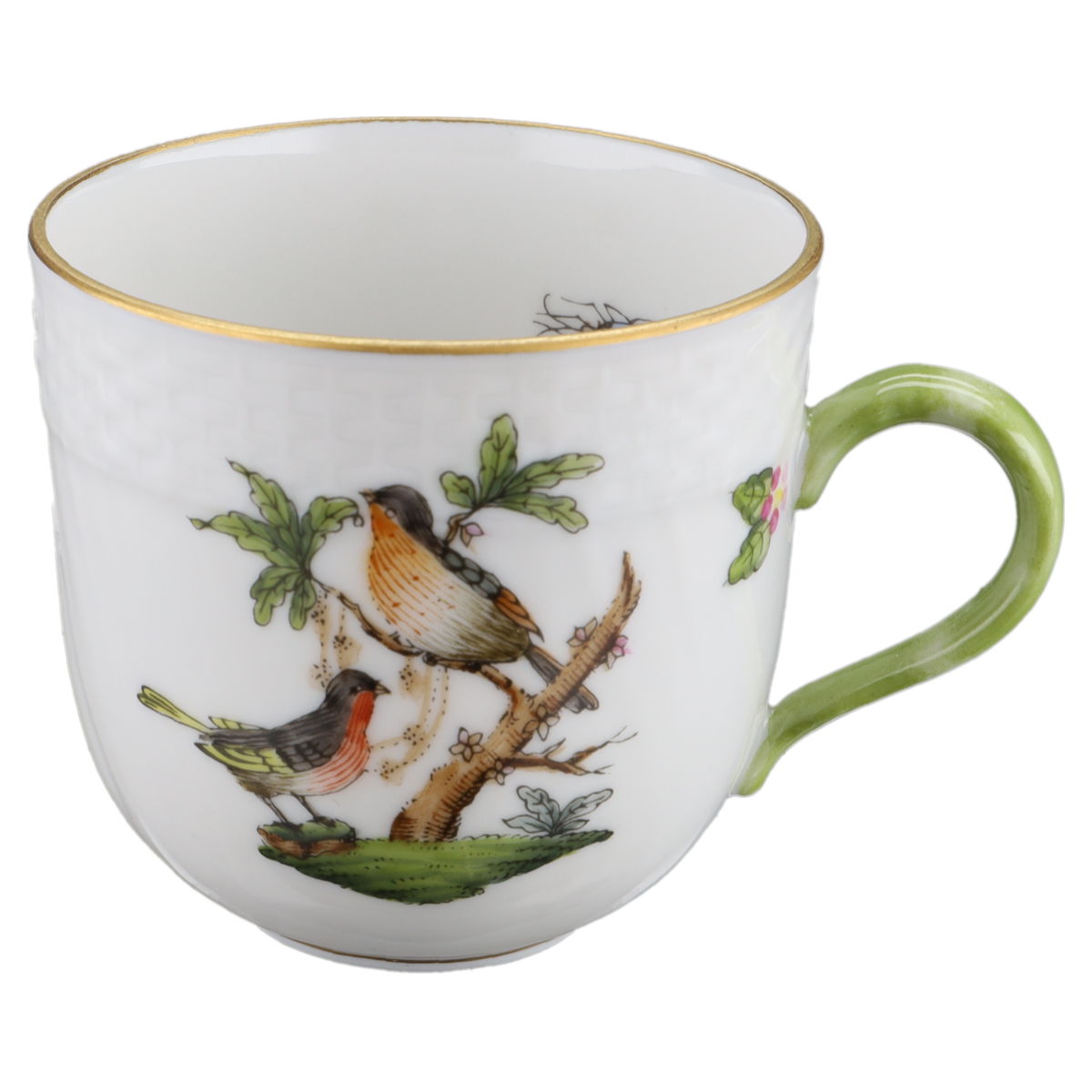Mokkatasse Espressotasse Modell 1727 Motiv B Herend Ungarn Rothschild