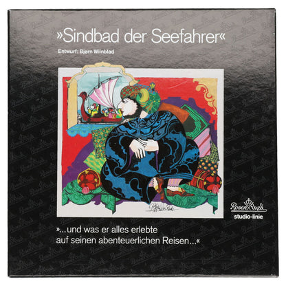 Motiv 3 Auf der zweiten Reise... Rosenthal Björn Wiinblad Sindbad der Seefahrer mit OVP