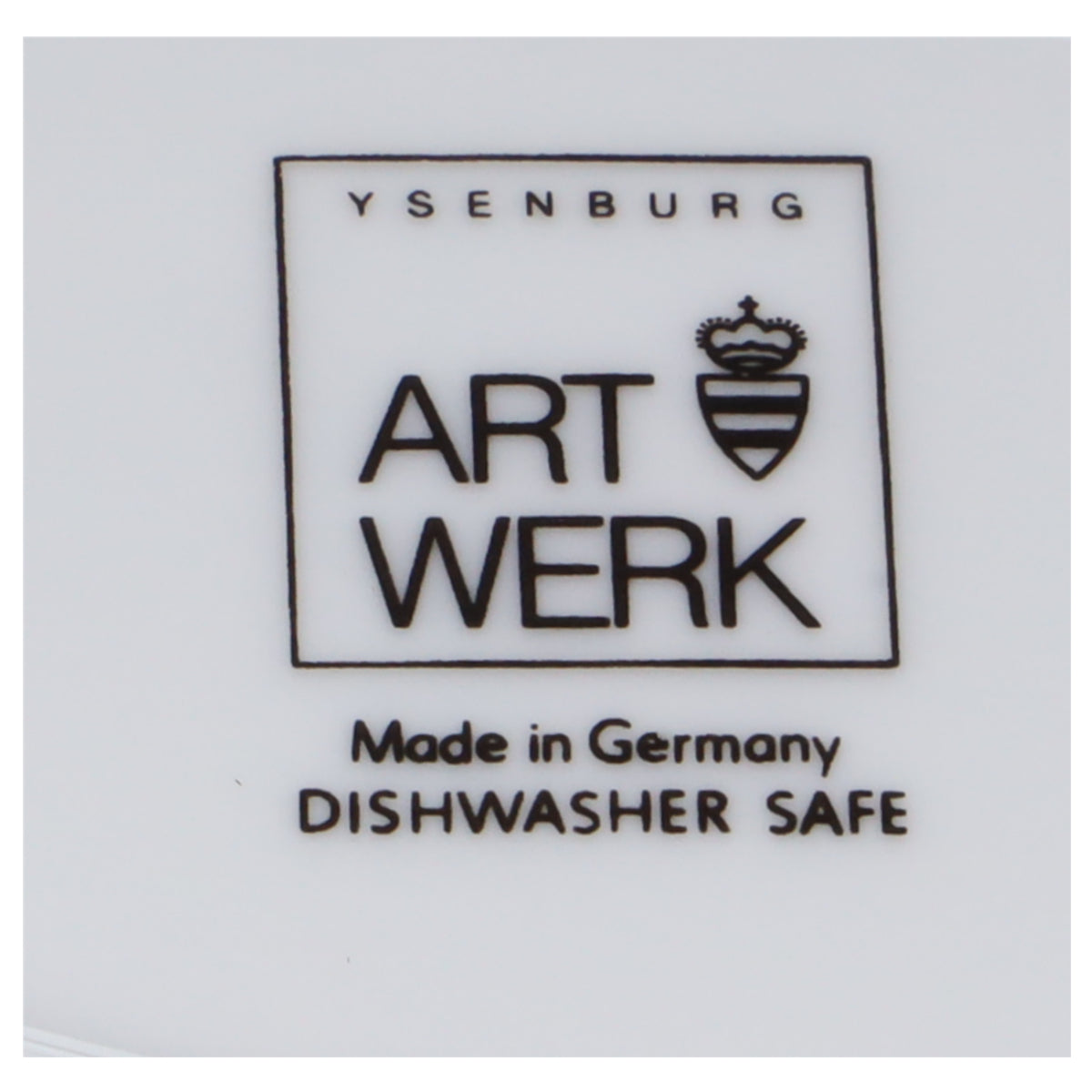 Platzteller Sterne Ysenburg Art Werk Black and White