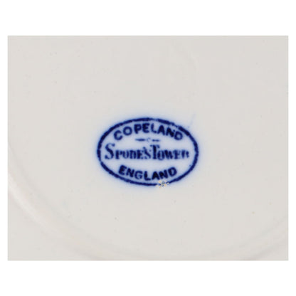 Ragout / Terrine flach Deckelschüssel Spode Copeland Blue Tower
