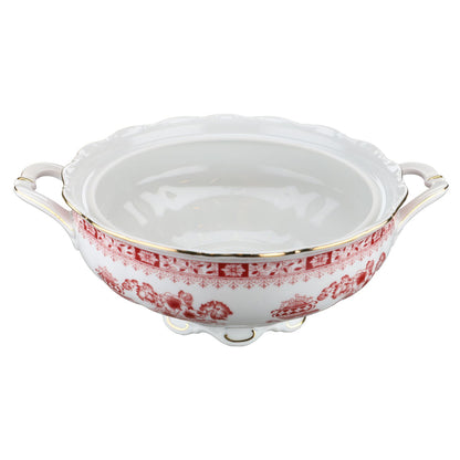 Ragout / Terrine Seltmann Weiden Theresia China Rot