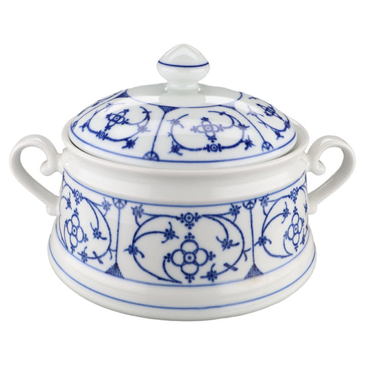 Ragout/Terrine  Bareuther Indisch Blau