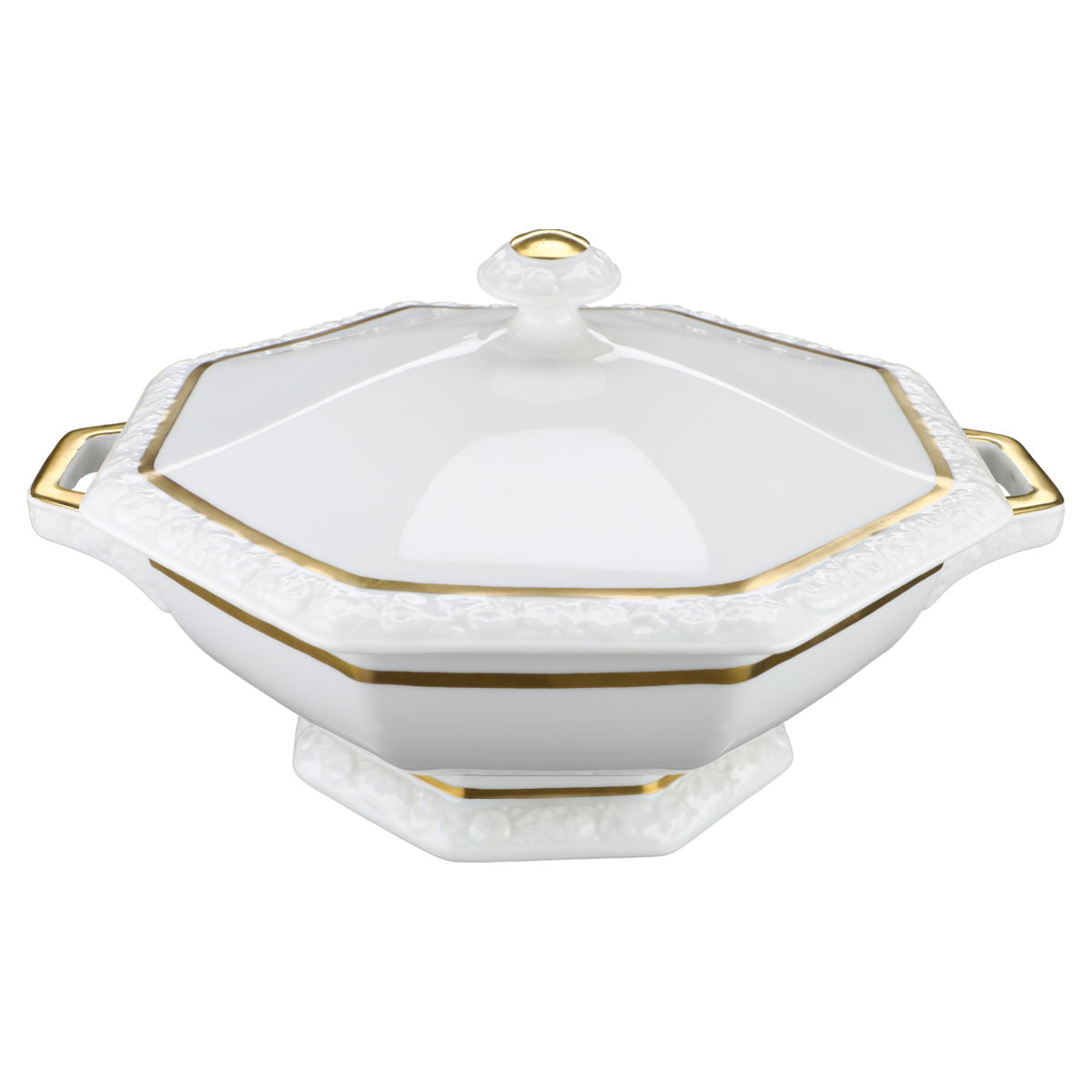 Ragout/Terrine  Rosenthal Maria Goldband 4 mm handgemalt