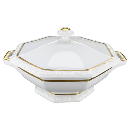 Ragout/Terrine  Rosenthal Maria Goldband 4 mm handgemalt