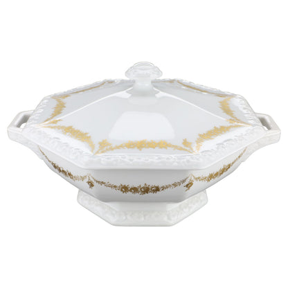 Ragout/Terrine  Rosenthal Maria Rosenkante - gold