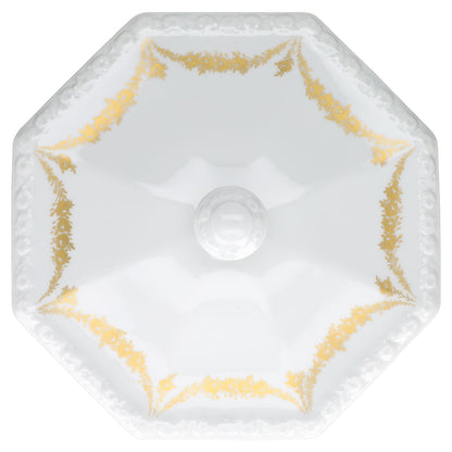 Ragout/Terrine  Rosenthal Maria Rosenkante - gold