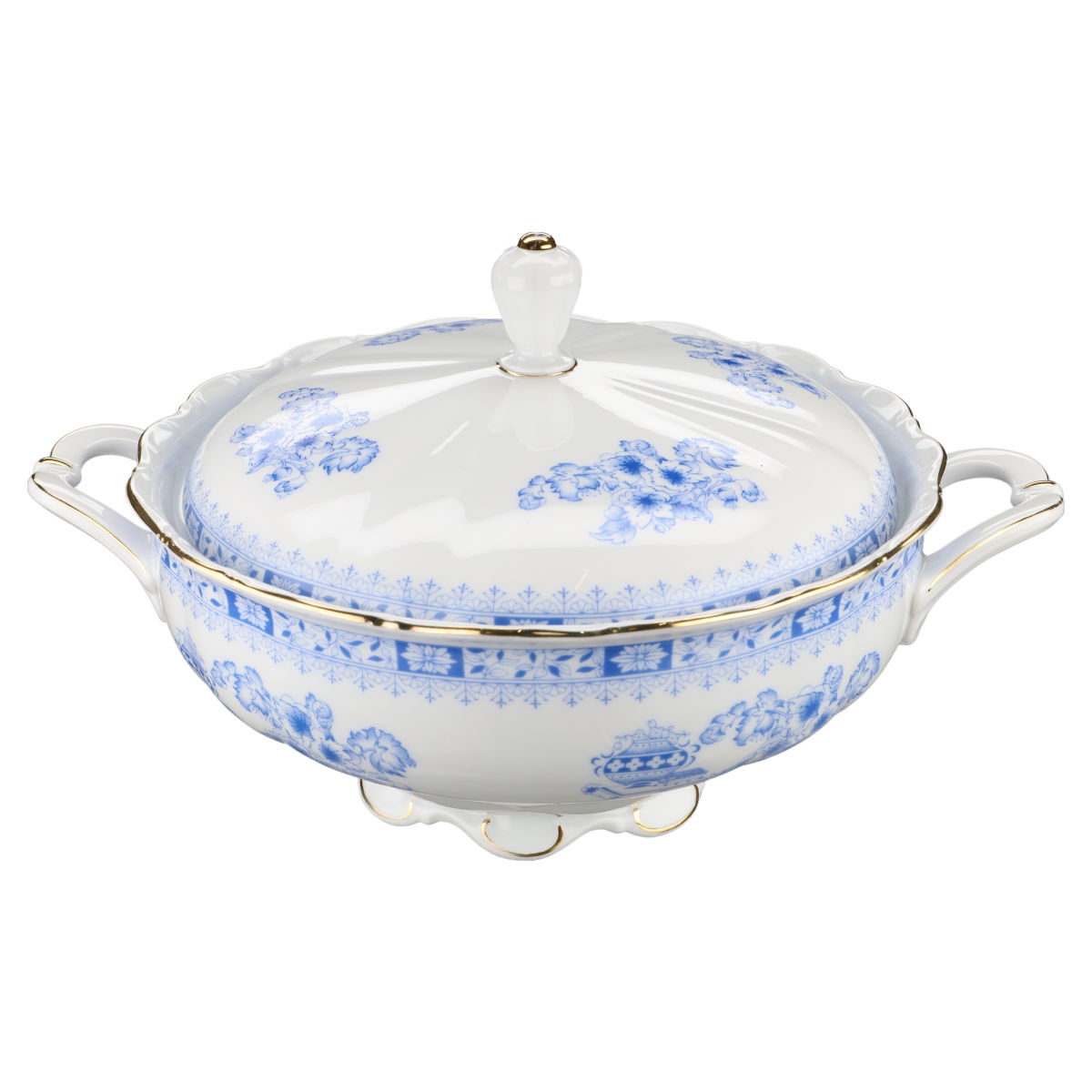 Ragout/Terrine  Seltmann Weiden Theresia China Blau