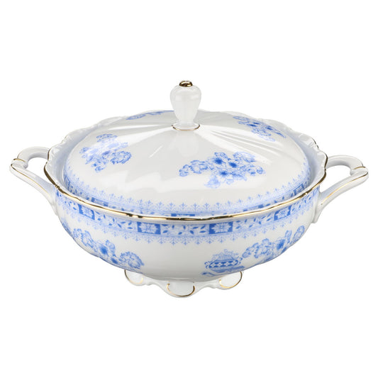 Ragout/Terrine  Seltmann Weiden Theresia China Blau