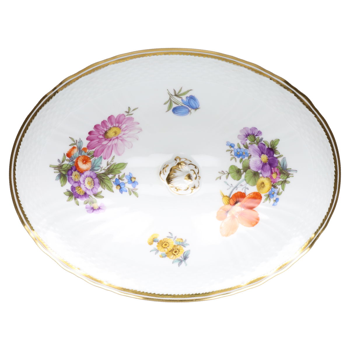 Ragout Terrine Modell 1702 Royal Copenhagen Sächsische Blume 1221