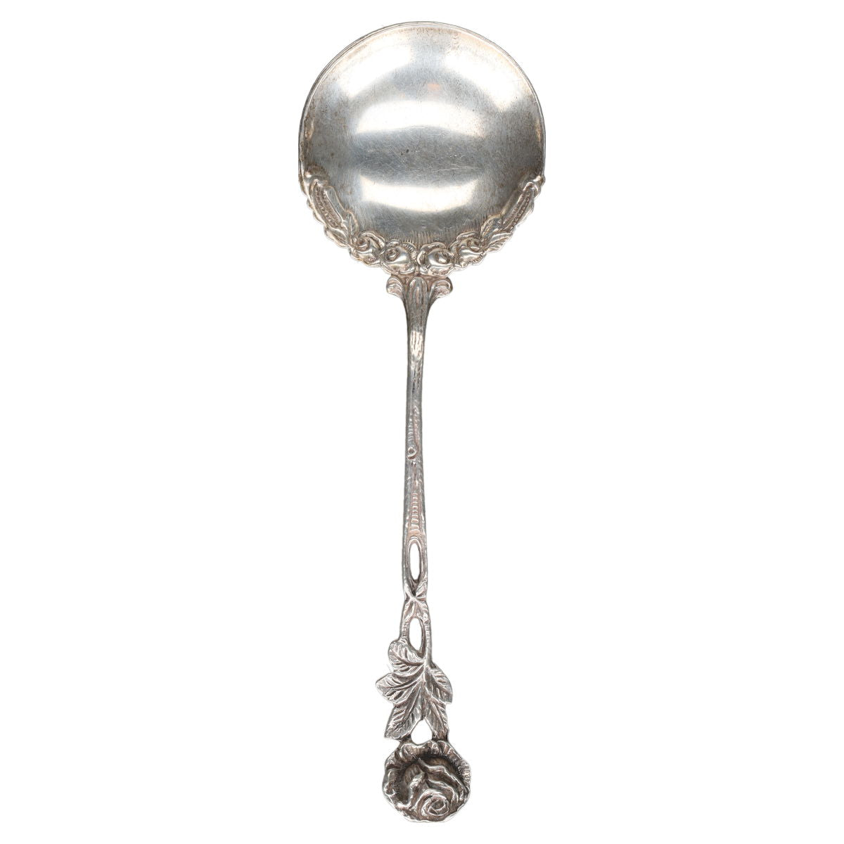Sahnelöffel WMF 800er Silber Hildesheimer Rose