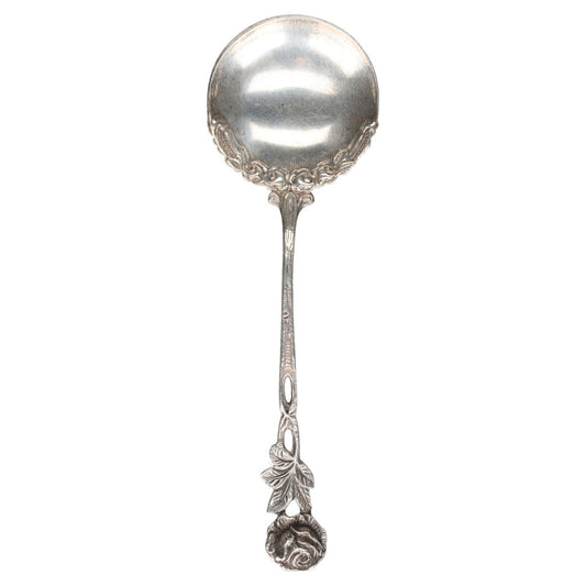 Sahnelöffel WMF 800er Silber Hildesheimer Rose